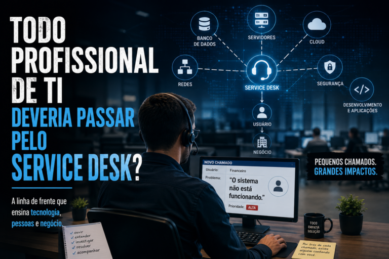 Todo profissional de TI deveria passar pelo Service Desk?